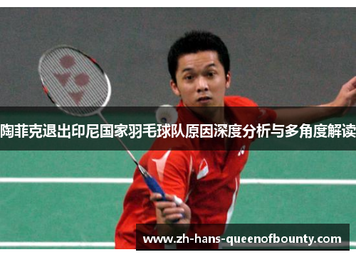 陶菲克退出印尼国家羽毛球队原因深度分析与多角度解读